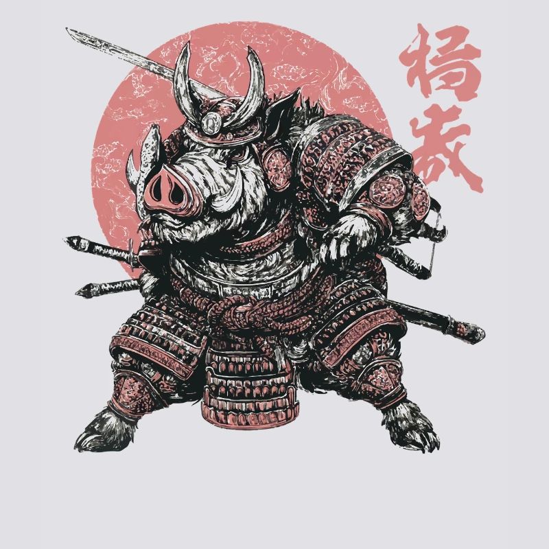 Samurai Boar Armor Clash