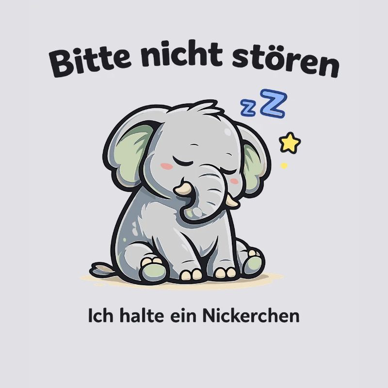 Bitte nicht stören, ich halte ein Nickerchen