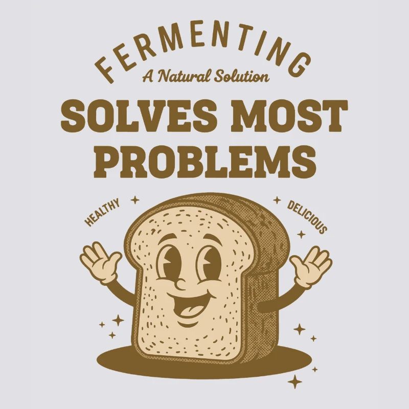 Sourdough Bread Baking Fermenting Solves Most
