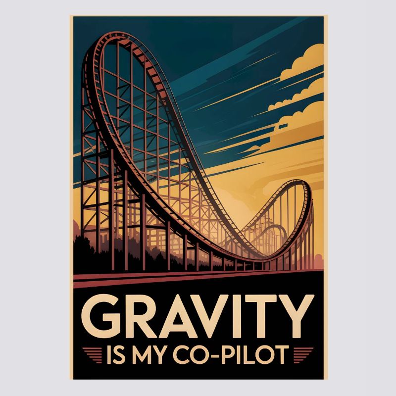Gravity as a passenger | Roller coaster