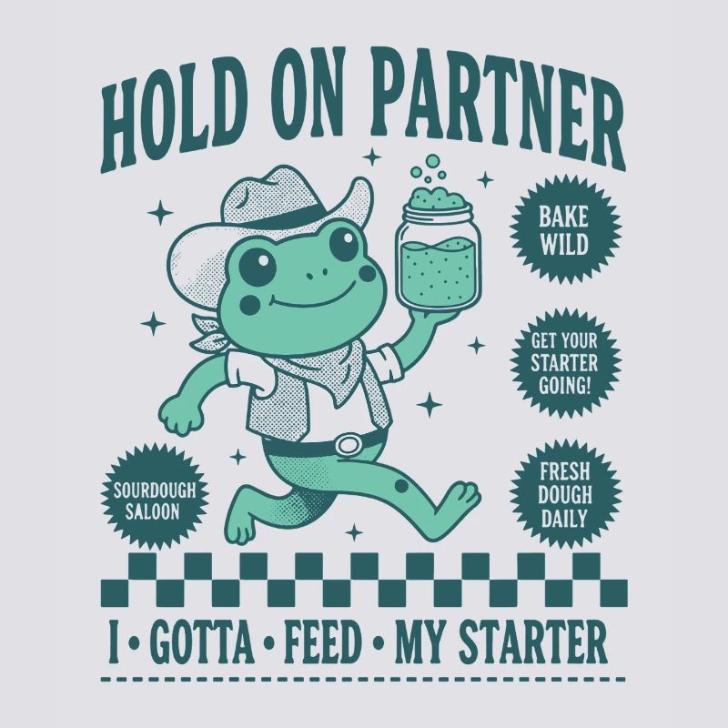 Sourdough Bread Baking Baker Hold On Partner