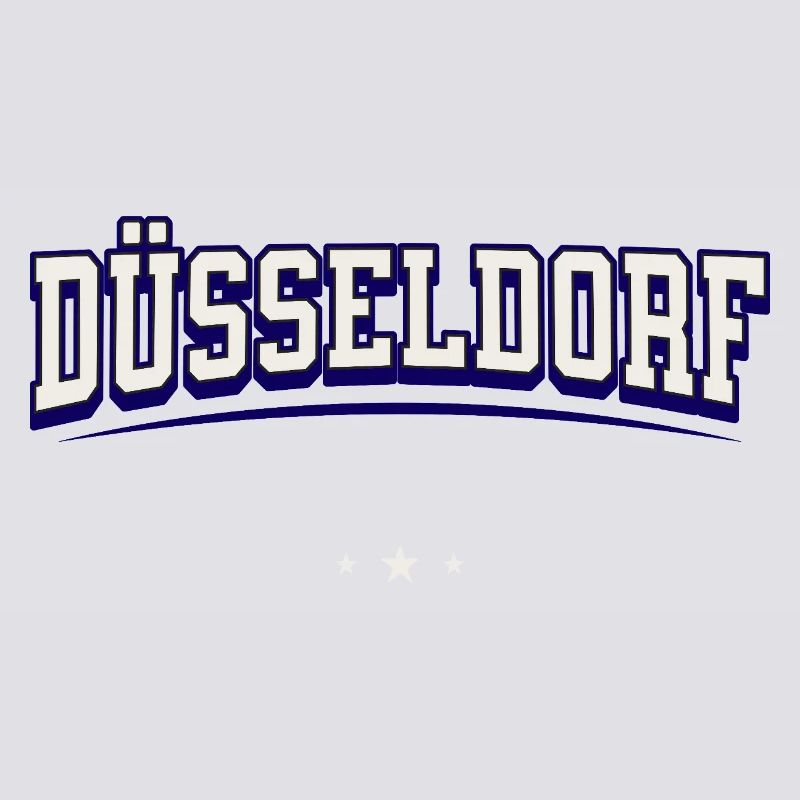 Dusseldorf Germany Varsity Logo