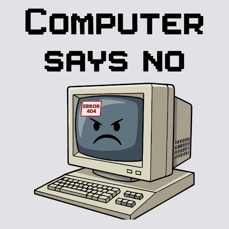 Retro Computer 404 Error