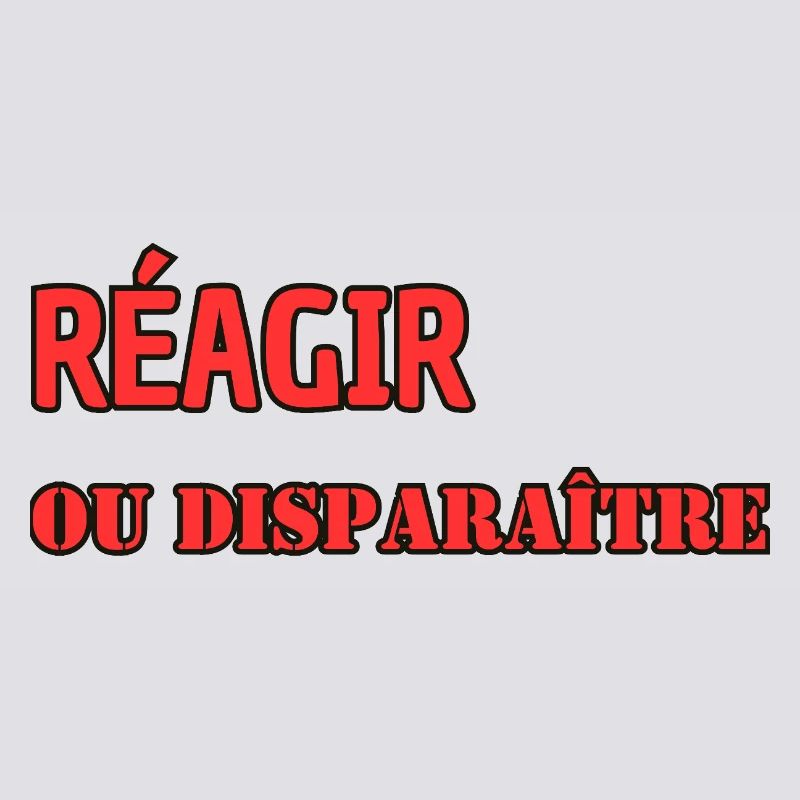 Reagieren oder verschwinden
