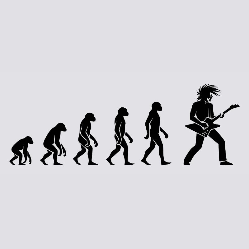 Evolution Rock 'n' Roll Guitarist Design