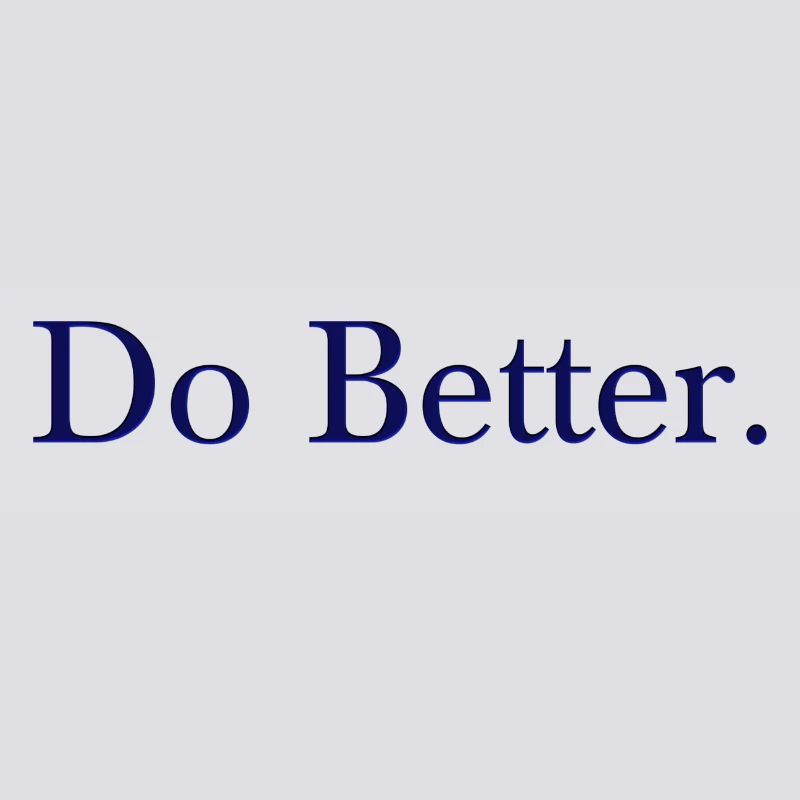 NEW Do Better (Navy)