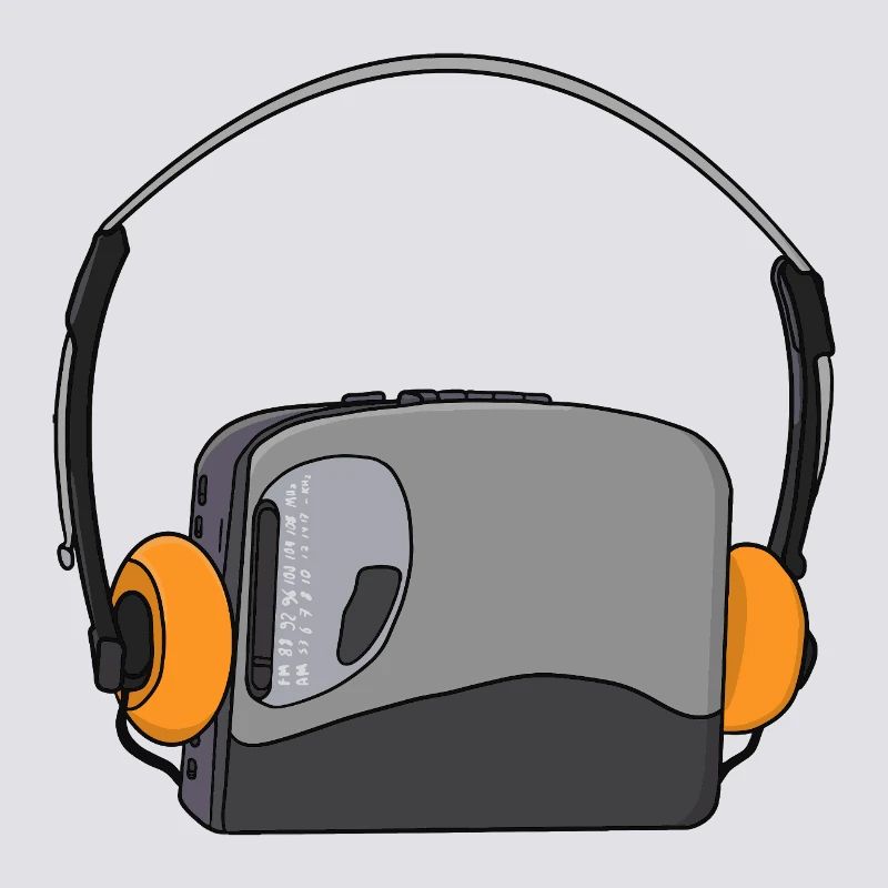 Cool Portable Cassette Audio Player