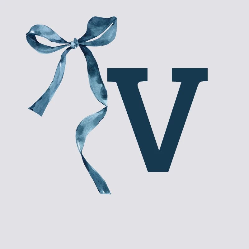 Monogram v gift idea