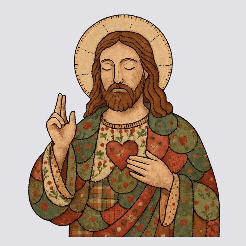 Weihnachten Patchwork Jesus