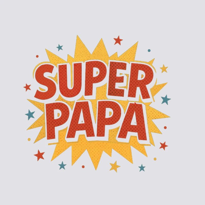 Super Dad Comic Explosion