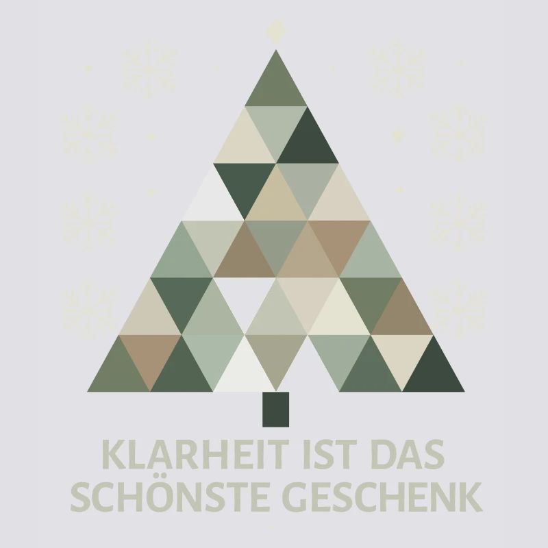 Minimalist Christmas tree: Simple elegance