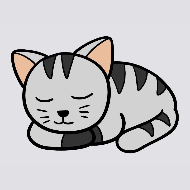 Sleeping Kitten