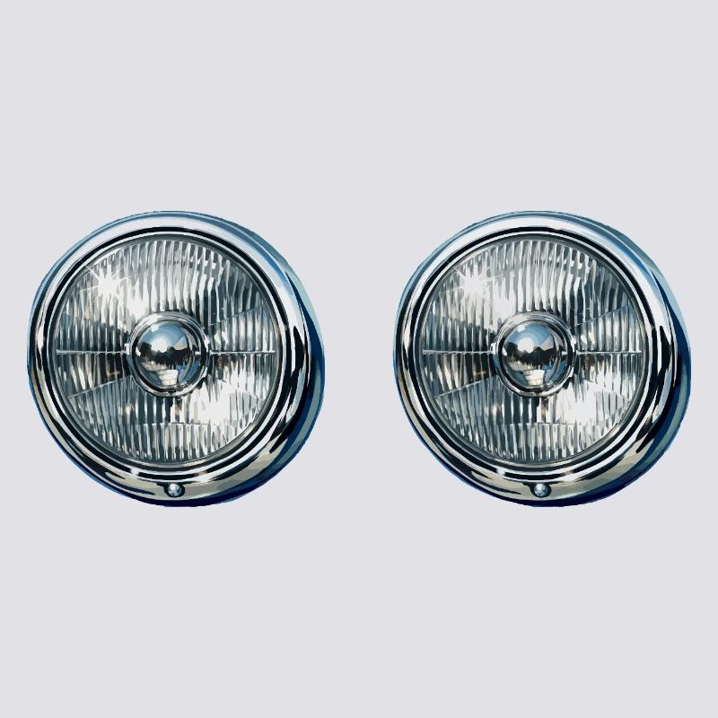 Double Headlight Reflections