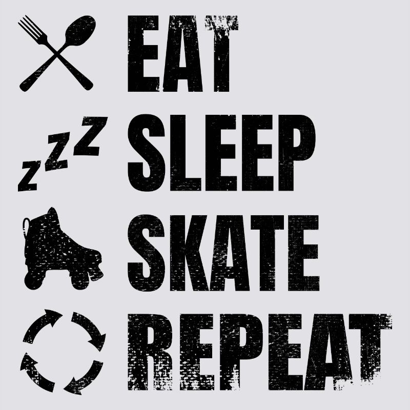 Roller skating routine