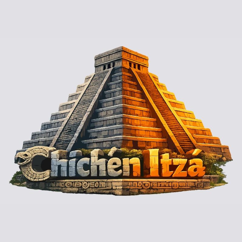 Serpent pyramidal de Chichen Itza