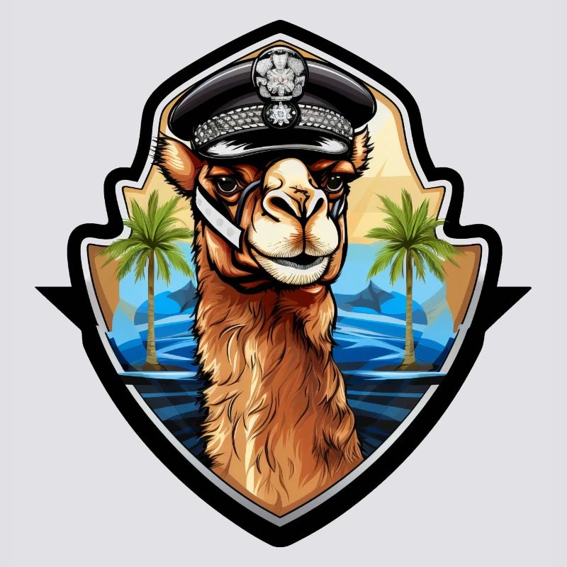 Kamel Polizei
