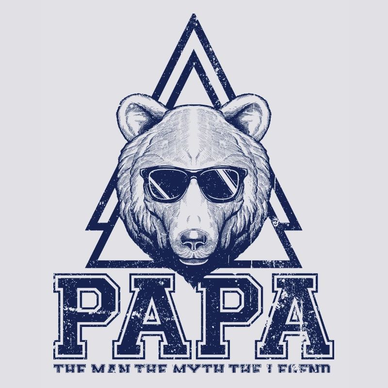 Papa Bear Triangle Logo