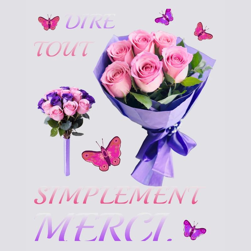Dites simplement merci.