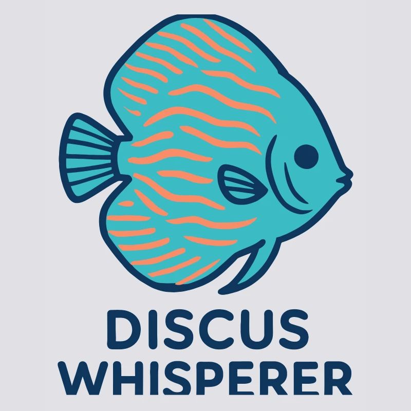 Passionate about Blue and Orange Discus Fish