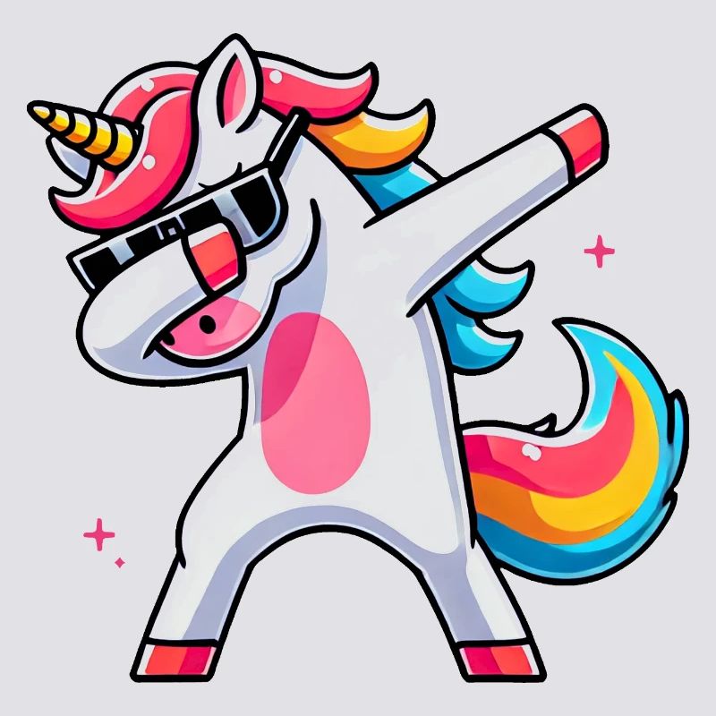 Dab Einhorn Dabbing Einhörner Unicorn Mädchen