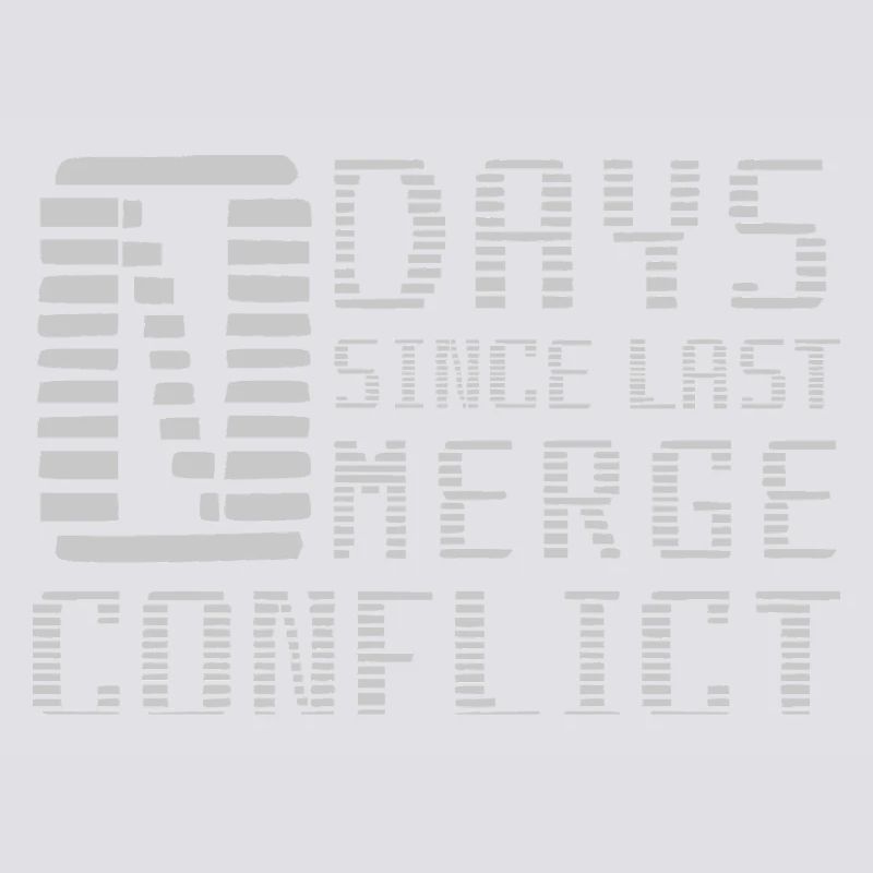 Merge Conflict Software Developer Developer geek