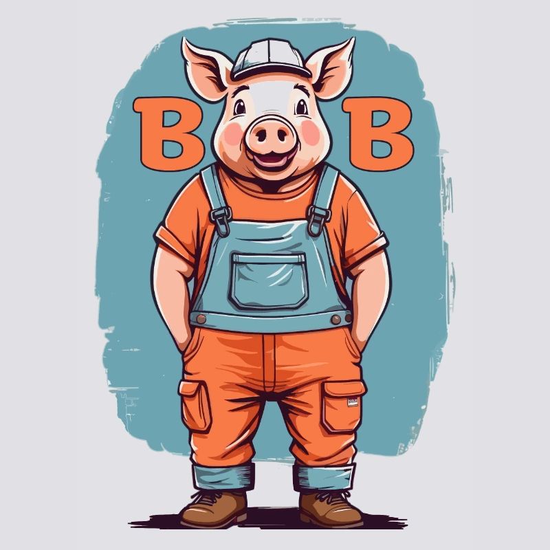 Bob le cochon de construction