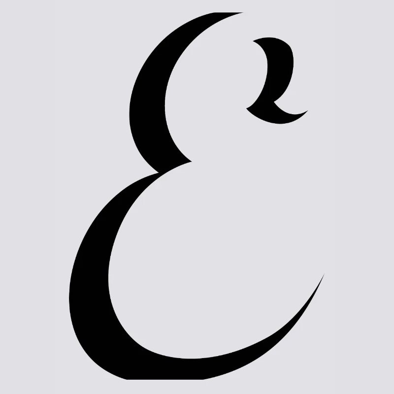 Letter E, Name, der Buchstabe E