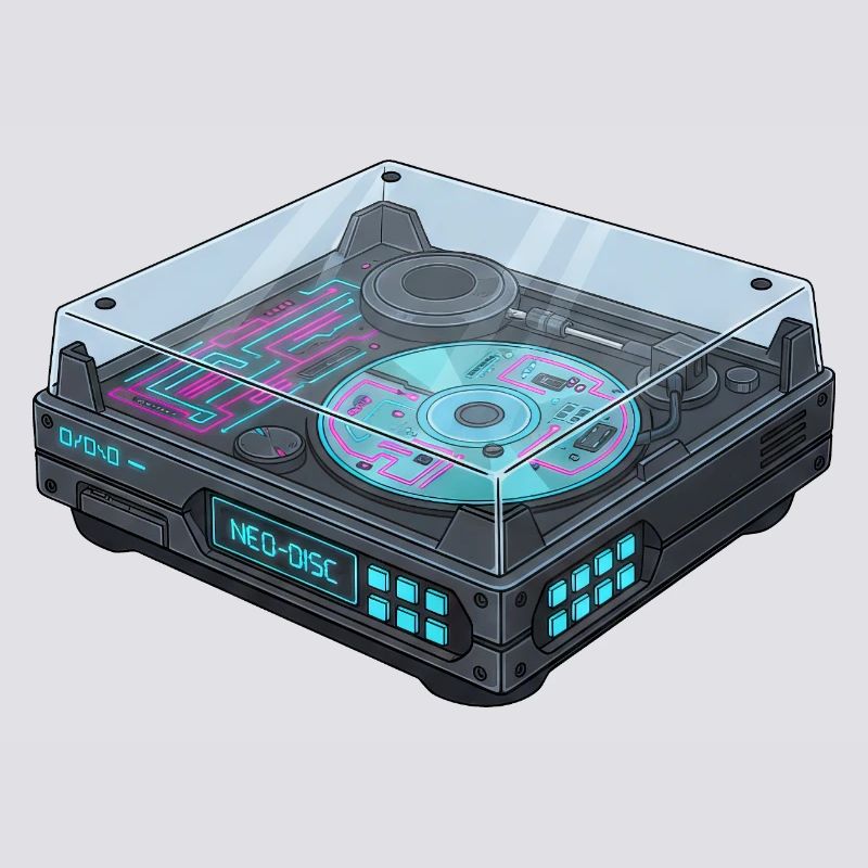 Futuristic Turntable Cool Modern Design