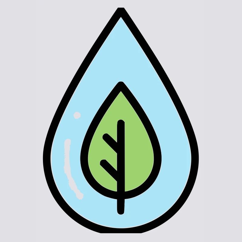 Water Drop Leaf Eco