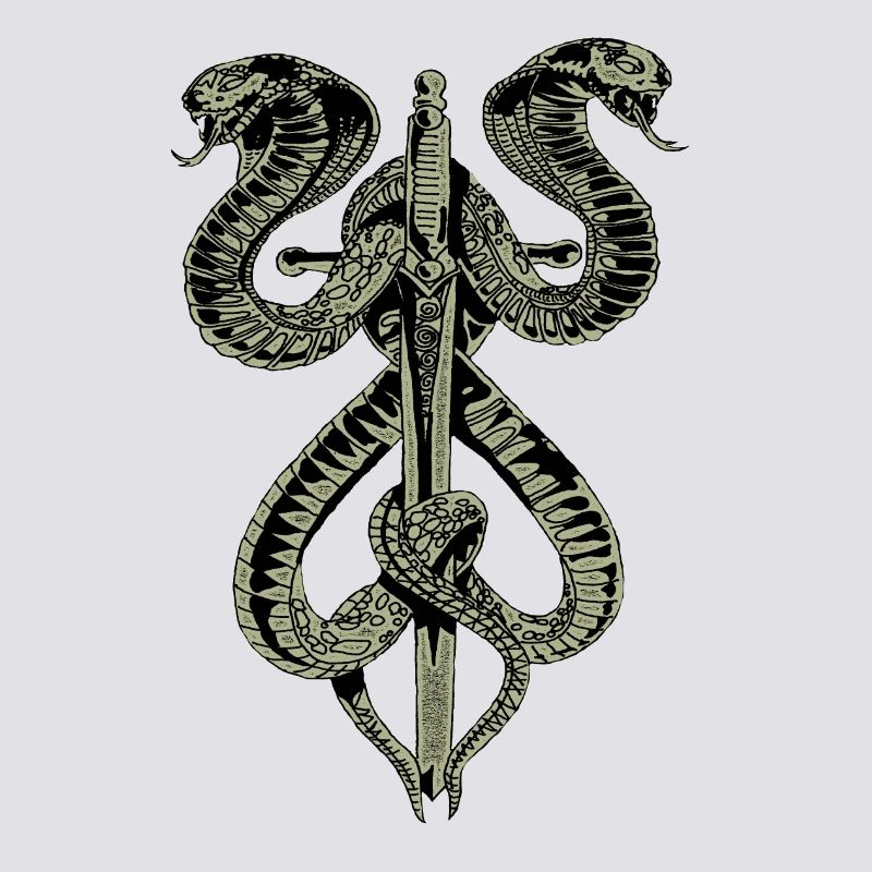 Épée de serpent Gothique Mode Fun Fun