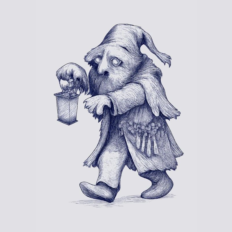 Dwarf | Night walker with lantern