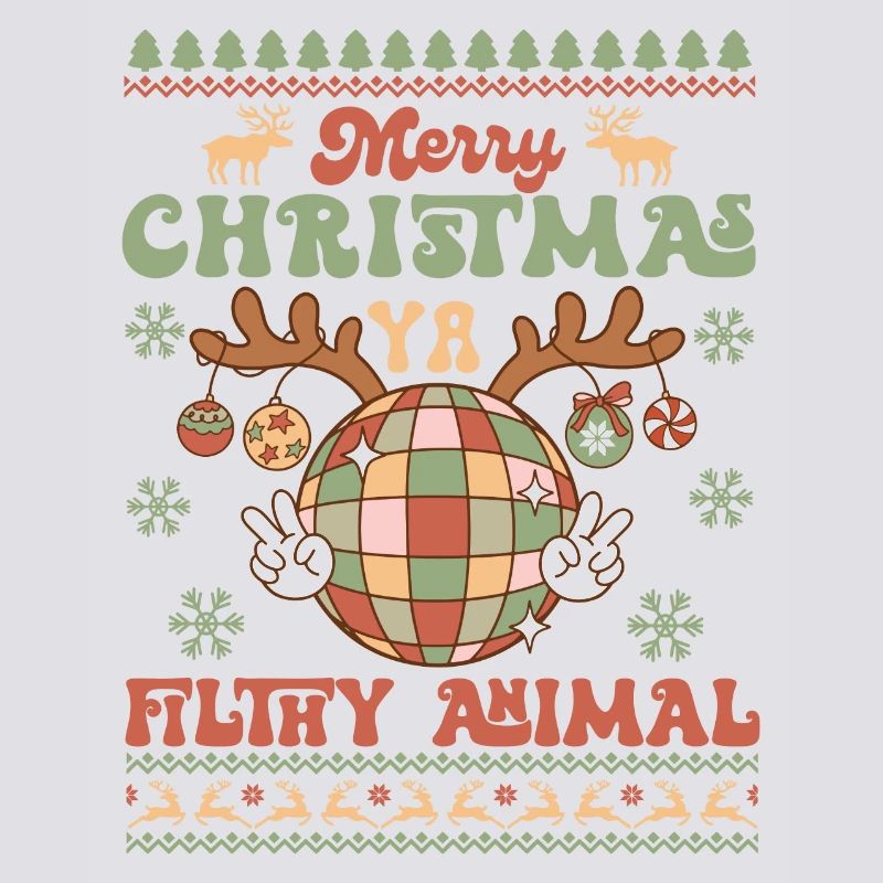 Pull de Noël moche