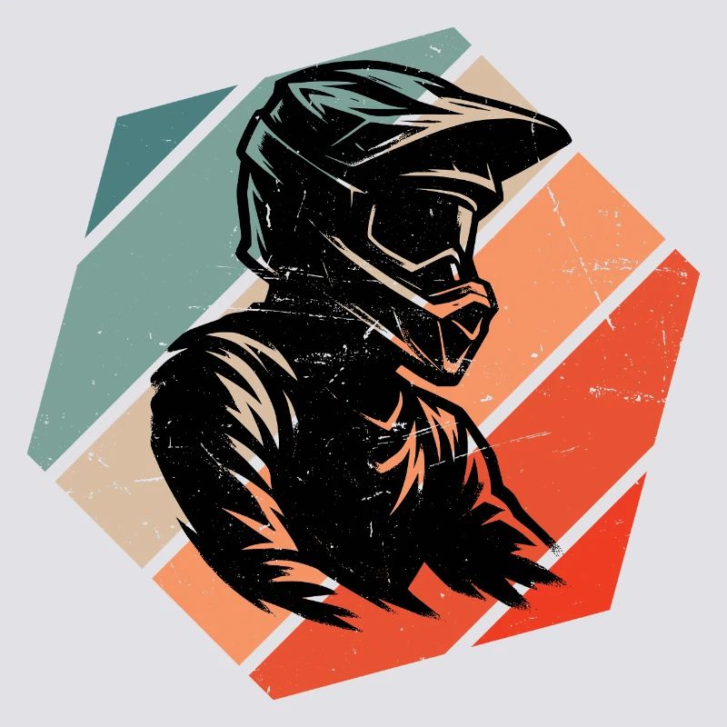 Conception compacte du motocross