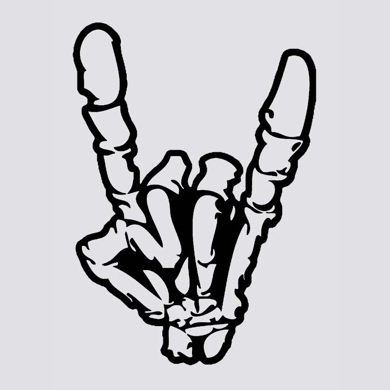 Rock'n'Roll- oder Heavy-Metal-Handzeichen *