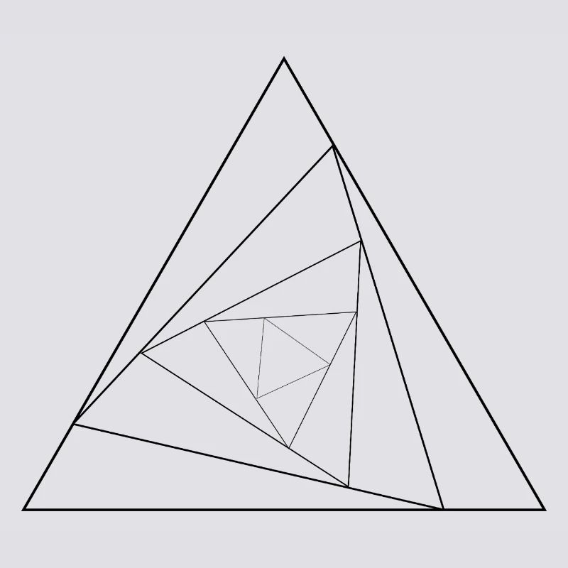 Triangular triangle