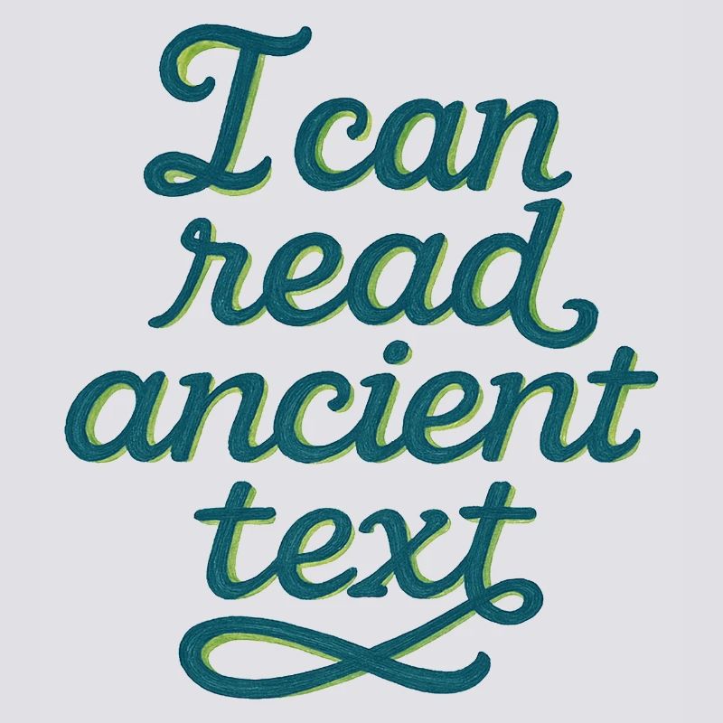 Antikes Script Tee