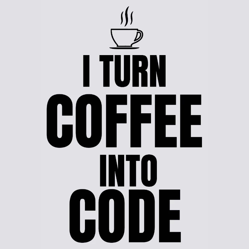 Ich verwandle Kaffee in Code