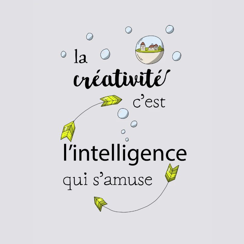 La créativité c'est l'intelligence qui s'amuse