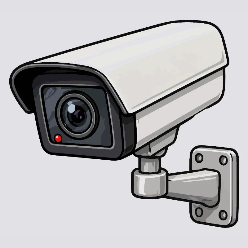 Illustration de caméra de sécurité