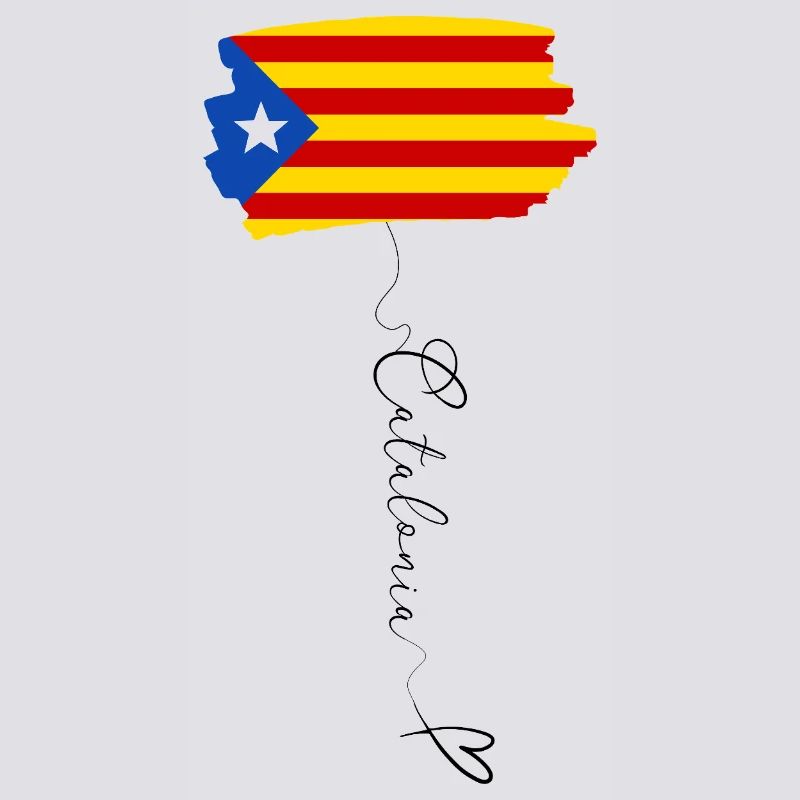 Drapeau Catalogne Indépendantiste Estelada Blava