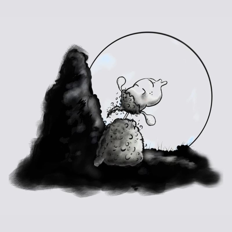 Wolf Schäfchen - Schaf - Sheep
