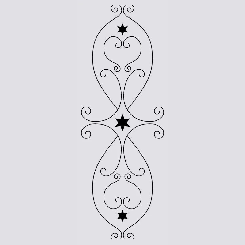 Symmetrical Star Pattern