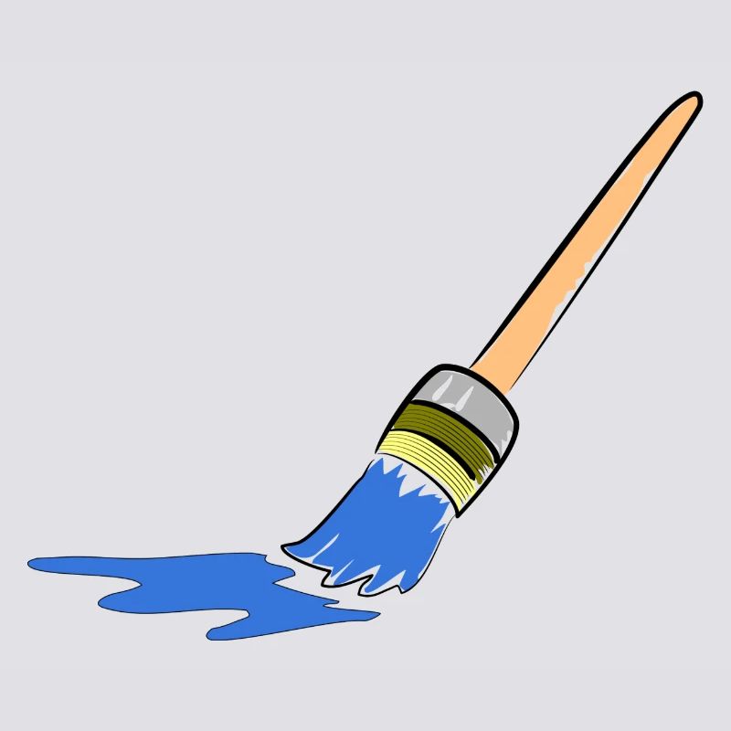Abstract brush art for creative minds