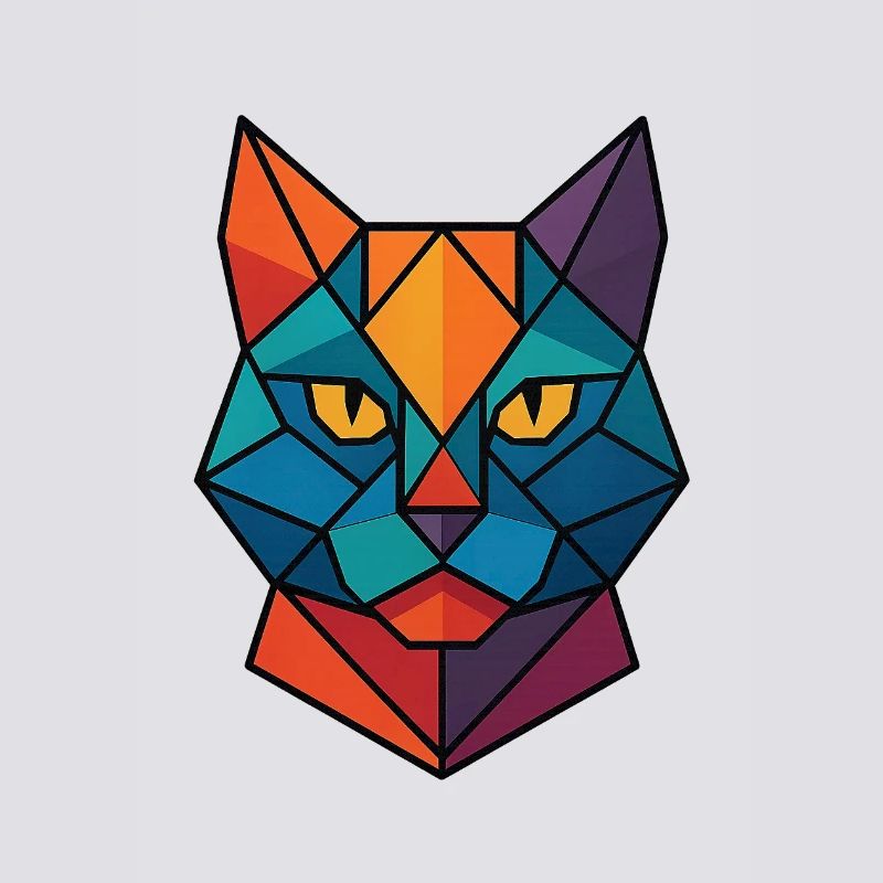 Chat | Tête de chat Impression / Impression / Design