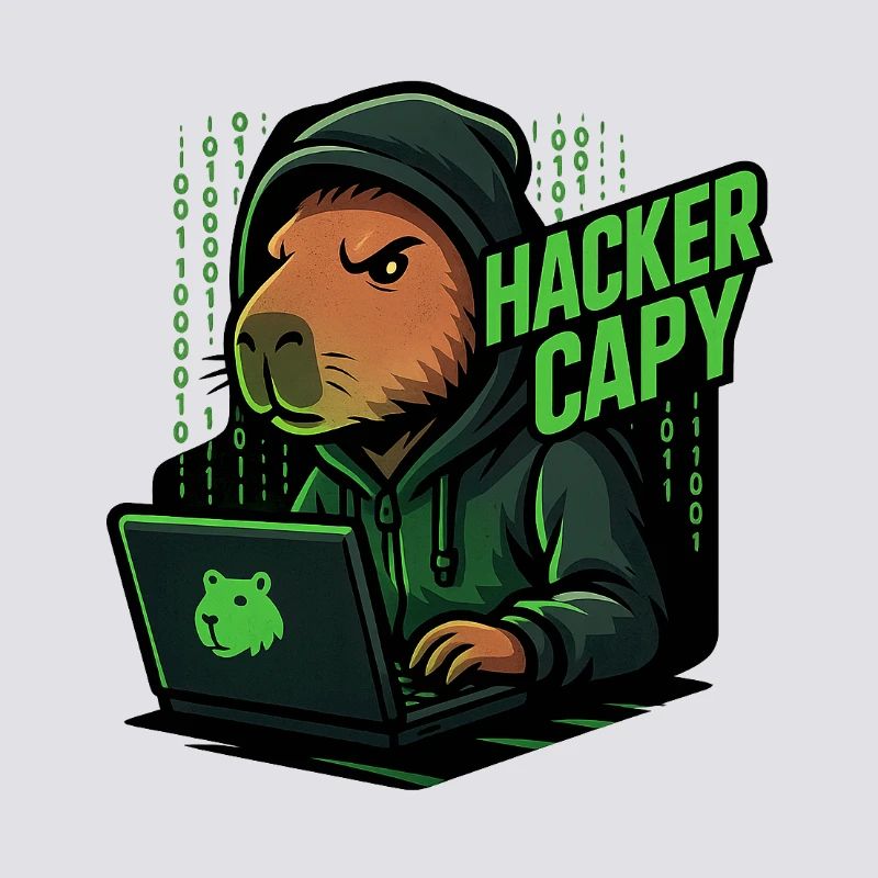 Hacker Capy – Cyber Capybara Tech