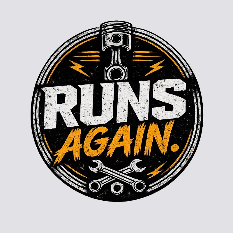 Runs Again Engine Revival-Abzeichen