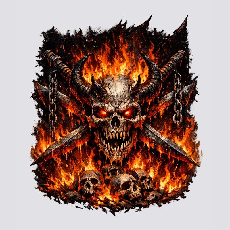 Hellfire Skull Crown