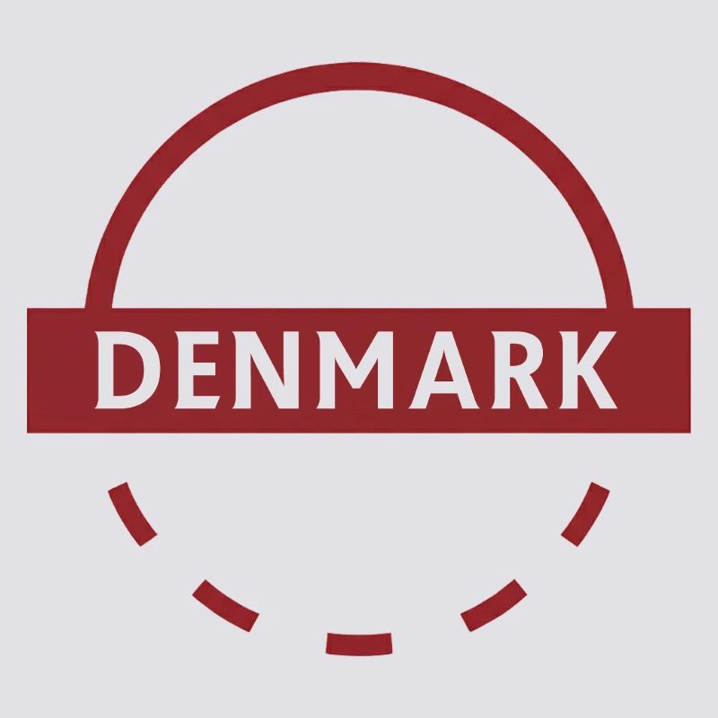 Danish Arc Emblem DENMARK Logo