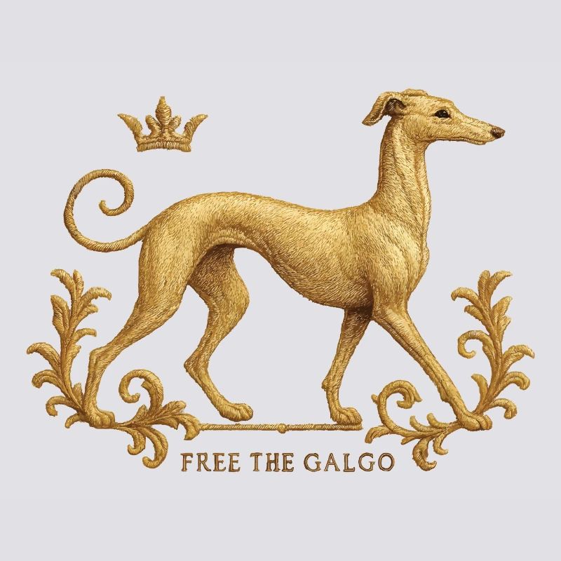 Libérez le Galgo - Broderie n°01