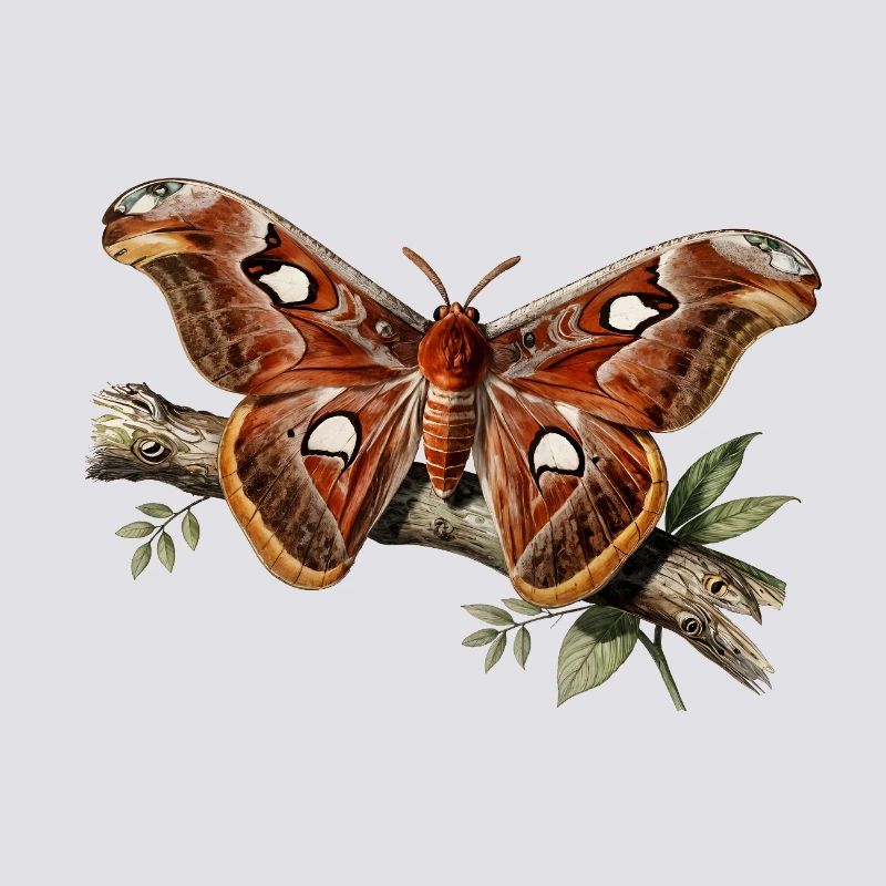 Attacus moth